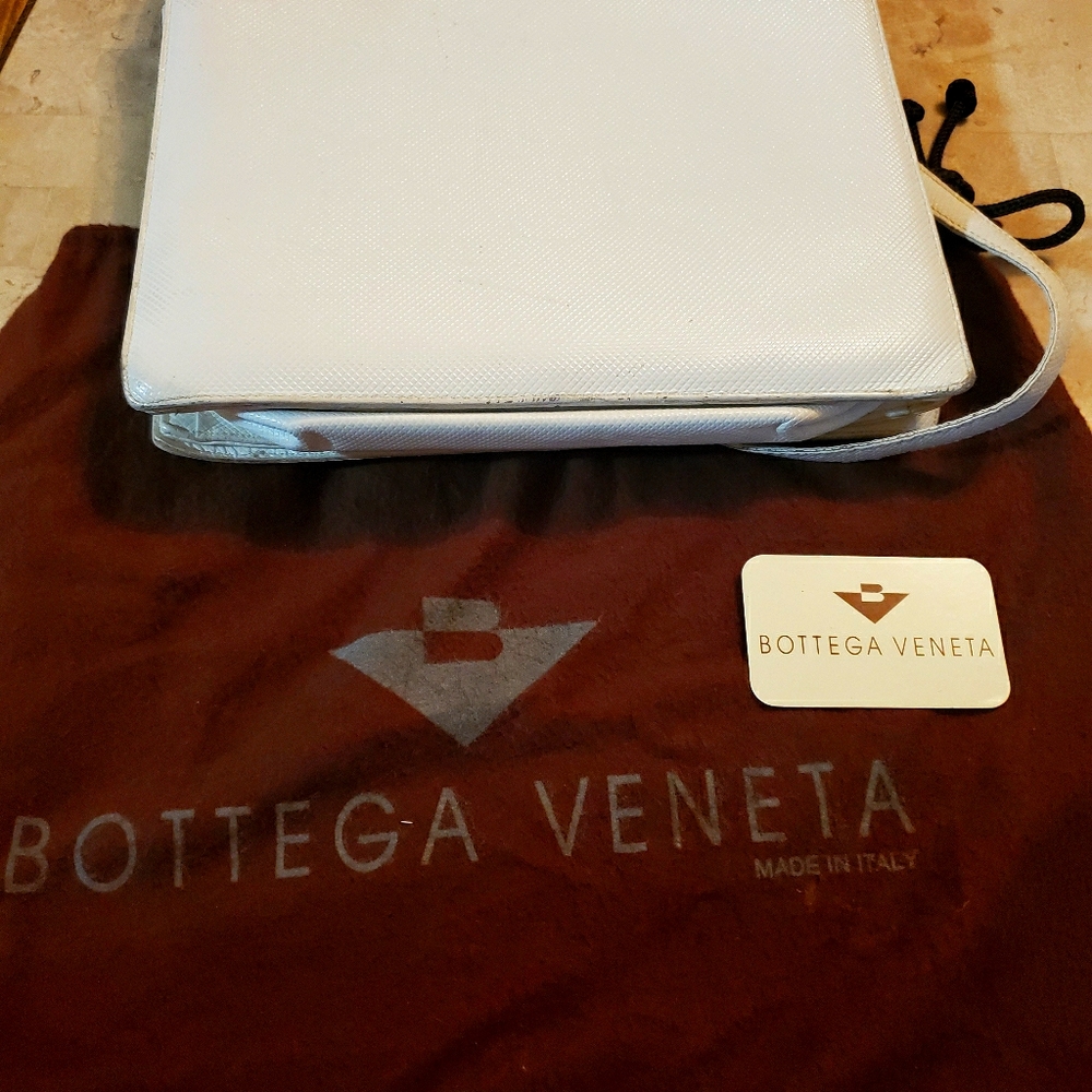 Bottega Veneta White Bag